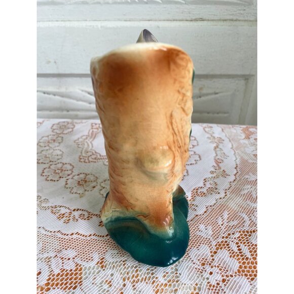 Vintage 1950s Royal Copely Ceramic Cat Climbing Tree Vase - Picture 4 of 10